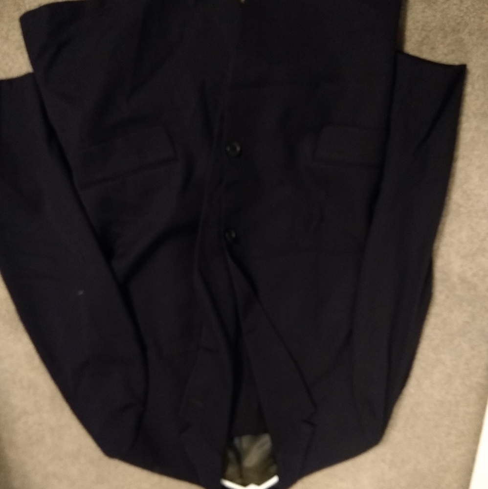 Men's Navy blue wool suit
